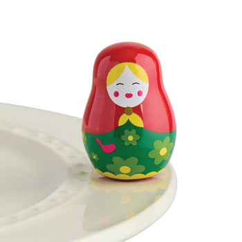 Nora Fleming Mini: All Dolled Up